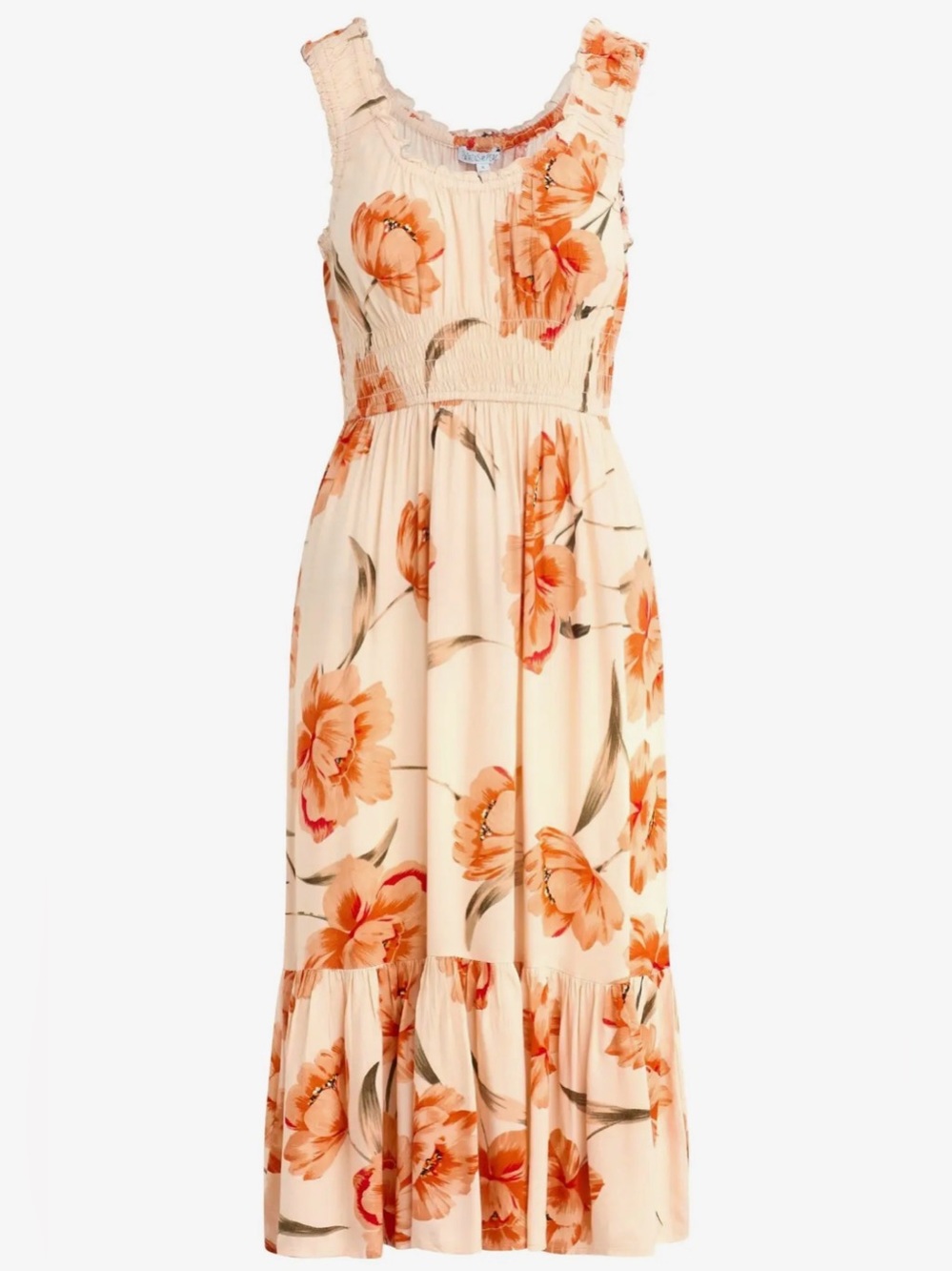 NWT Patrons of Peace | Urban Outfitters Floral Tiered Romantic Midi Dress